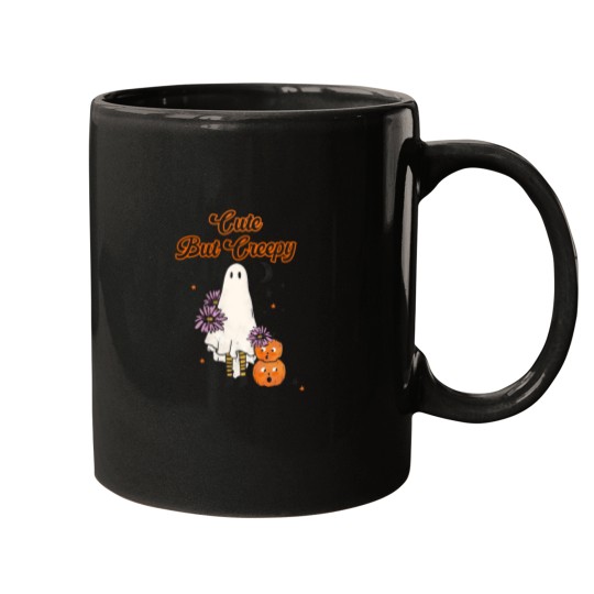 Discover Cute But Creepy Happy Holloween Mugs