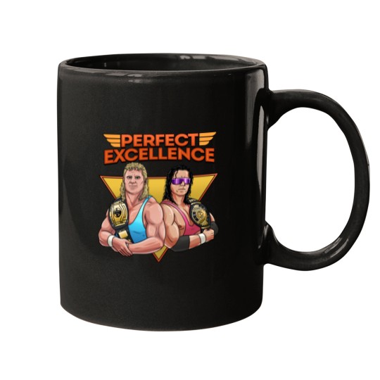 Discover Perfect Excellence  Old School Wrestling Mugs