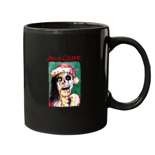 Discover Alice Cooper – Alice Claus Christmas Card Mugs