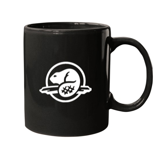 Discover Parks Canada White Logo Mugs