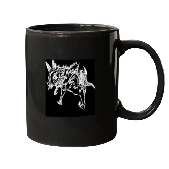 Discover Go with Moon Eyes Wlf Princess Mononoke Mugs