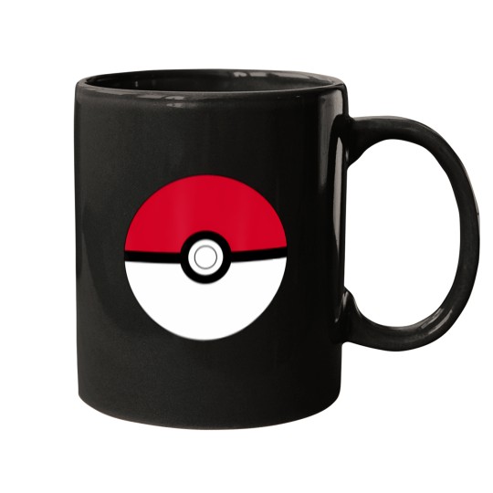Discover pokã©mon pokã© ball vintage red white logo Mugs