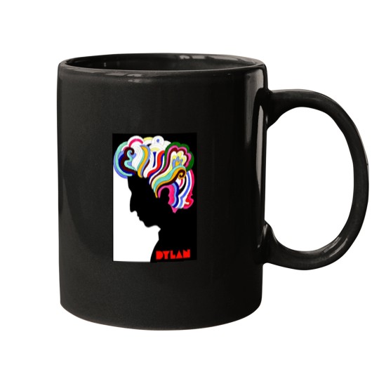 Discover Bob Dylan Rainbow bob Mugs
