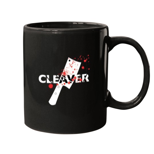 Discover Cleaver logo C Mugs