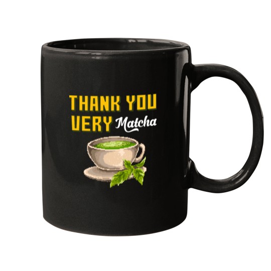 Discover Thank You Very Matcha Mugs