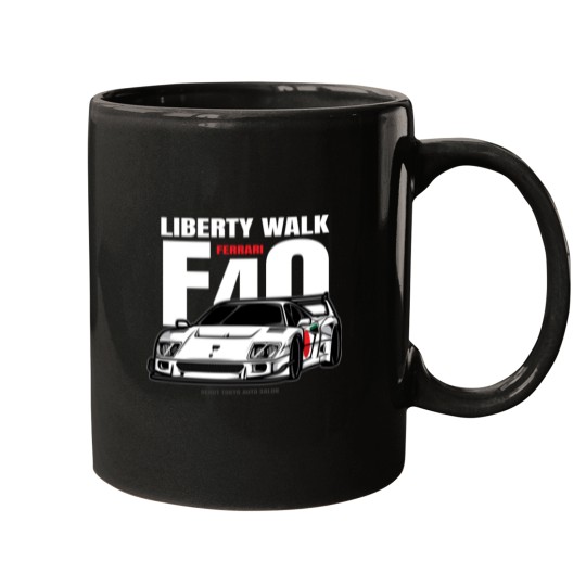 Discover LIBERTY WALK F40 Mugs