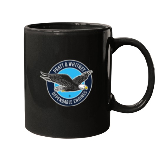 Discover Pratt  Whitney Logo Mugs