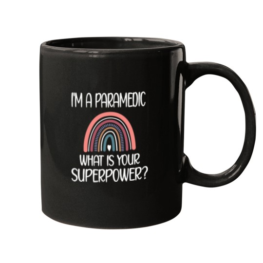 Discover Paramedic Rainbow Funny Paramedic EMS Week Gifts Mugs