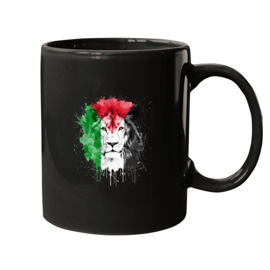 Discover Palestine Lion Mug