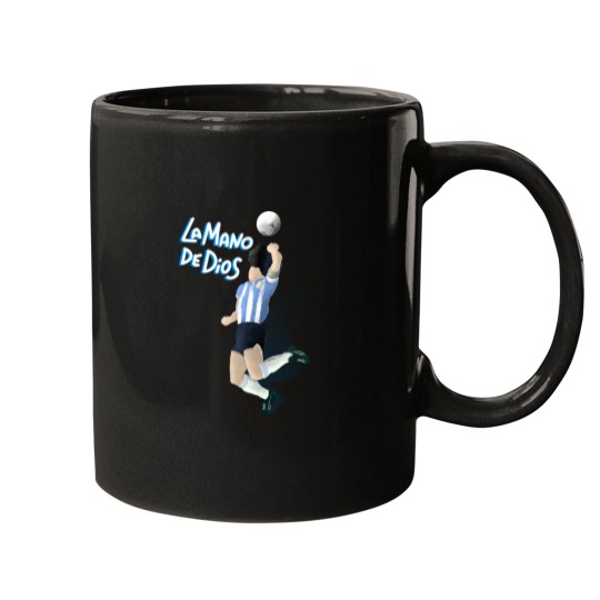 Discover la mano de dios Mugs
