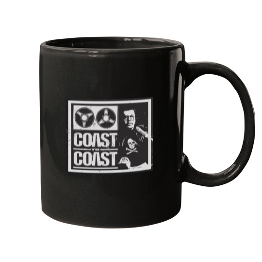 Discover Art Bell - Coast to Coast AM distressed Mugs