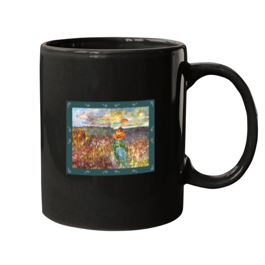 Discover Sunset at the Kaas plateau Mugs