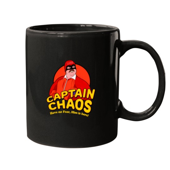 Discover Have no Fear Him Is Here - Captain Chaos Mugs