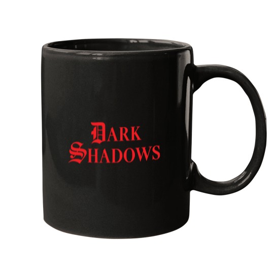 Discover Dark Shadows Logo - Red Mugs