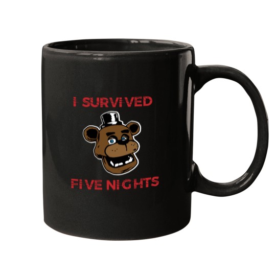 Discover .I survied five nights - Five Nights at Freddy's Mugs