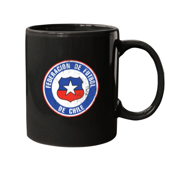 Discover Chile Soccer Flag Team Support Gift Mugs