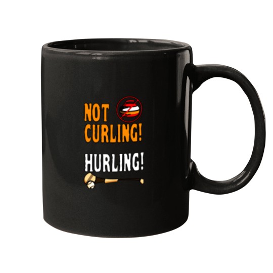 Discover Not Curling Hurling Shirt - Vintage Tshirt Mugs