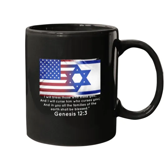 Discover America Israel support tee Mugs