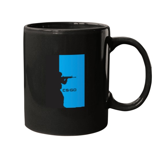 Discover Counter strike silhouette Graphic Mugs