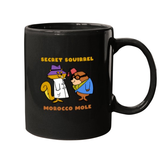 Discover Secret Squirrel and Morocco Mole Mugs