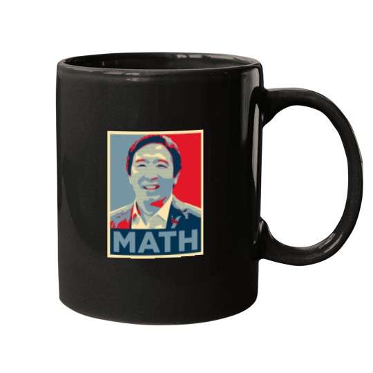 Discover Andrew Yang MATH Mugs