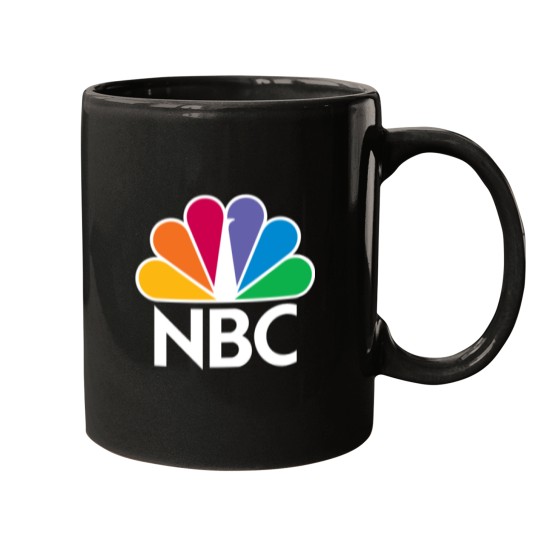 Discover NBC Logo - White Mugs