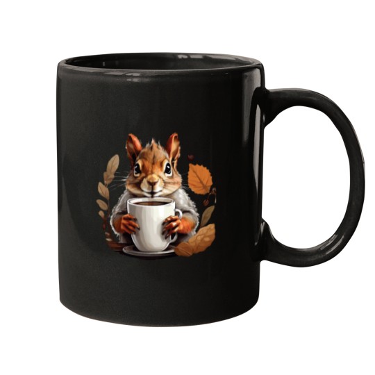 Discover Squirrel Coffee Mugs