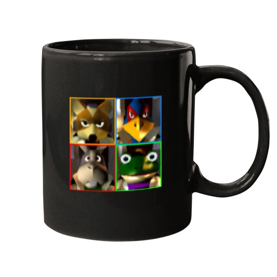 Discover We're Star Fox 64 Grid Mugs