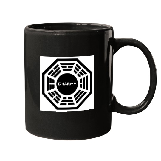 Discover Dharma Initiative Logo Lost TV Show Mugs
