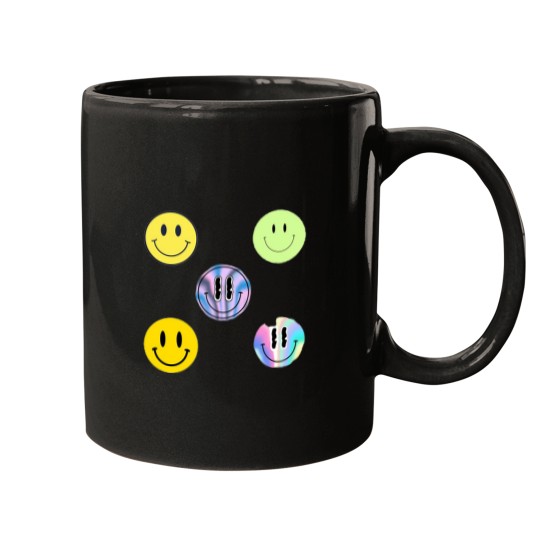 Discover Smiley Faces Pack Mugs