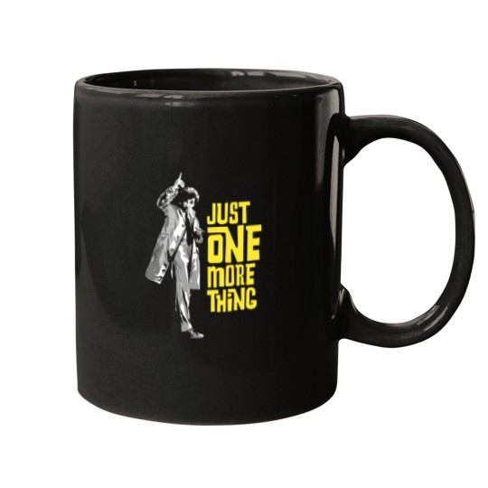 Discover Columbo - Just One More Thing Mugs