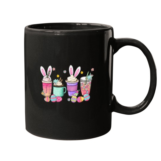Discover Happy Easter Bunny Coffee Mug Set Latte Easter E Mugs