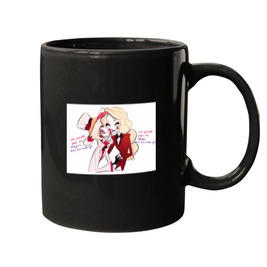 Discover Lucifer and Charlie Morningstar Hazbin Hotel More than anything Mugs