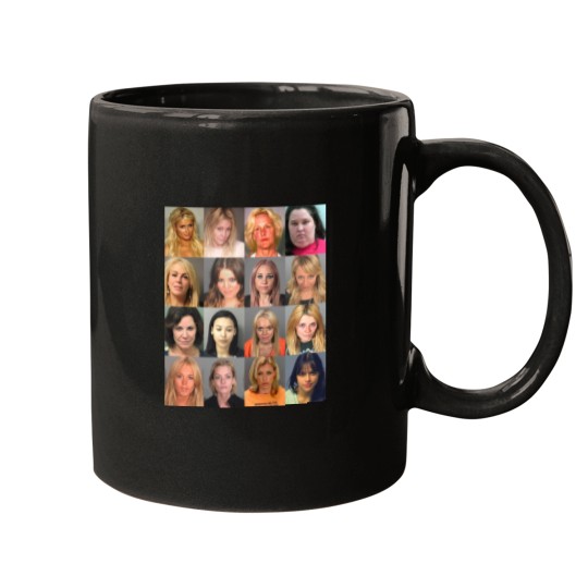 Discover The Fame Monster - Female Celebrity Mugshots iPhone Case Mugs