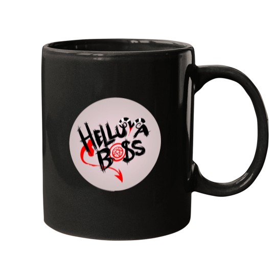 Discover Logo helluva boss Mugs