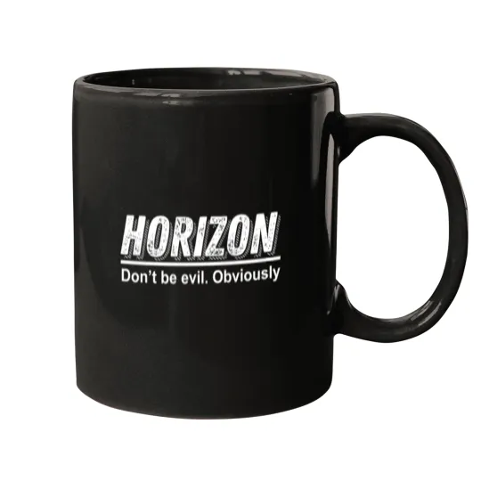 Discover Horizon-Upload-Don't-Be-Evil-Obviously Mugs