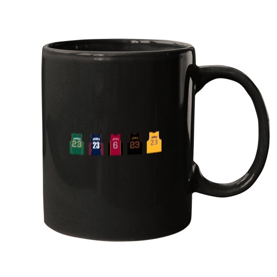 Discover Lebron James Jersey History Mugs