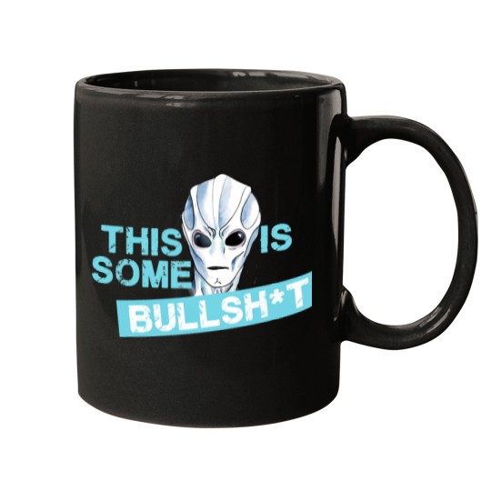 Discover RESIDENT ALIEN - THIS IS SOME BULLSHT Mugs