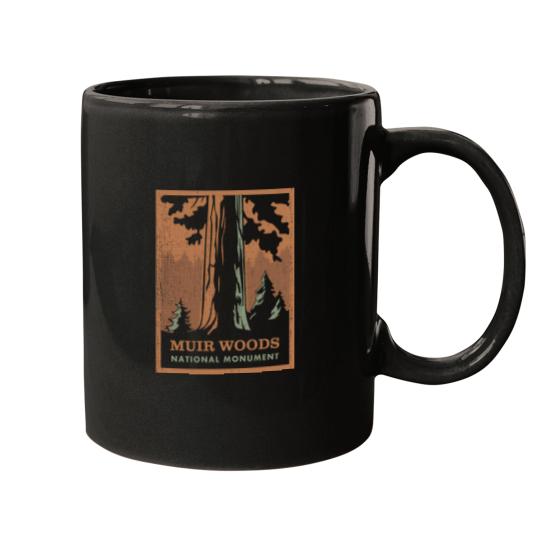 Discover Muir Woods National Monument San FranciscoCalifornia Heart Mugs