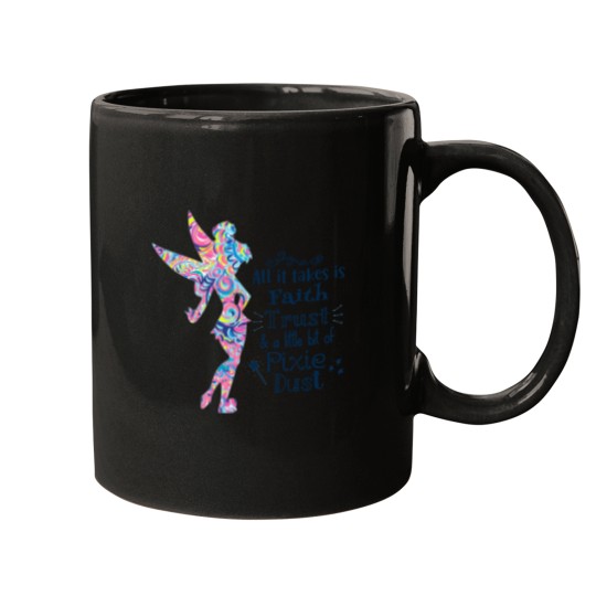 Discover Faith Trust and Pixie Dust Mugs