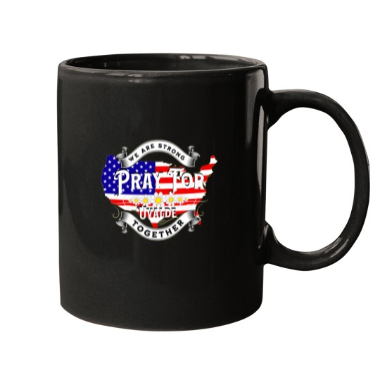 Discover We Are Strong Together Pray For Uvalde Prayforuvalde Mugs