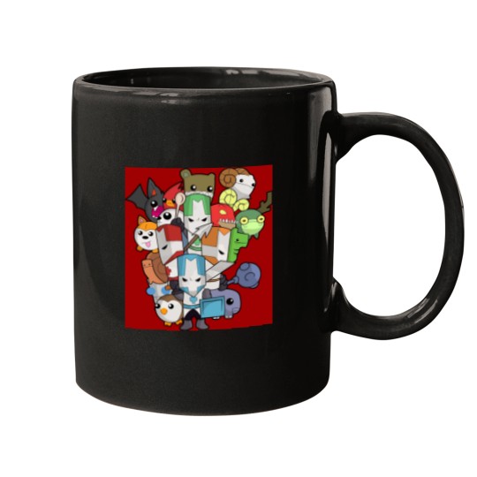 Discover Castle Crasher all knight Mugs