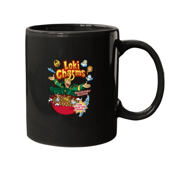 Discover Loki Charms Cereal - God Of Mischief Mugs