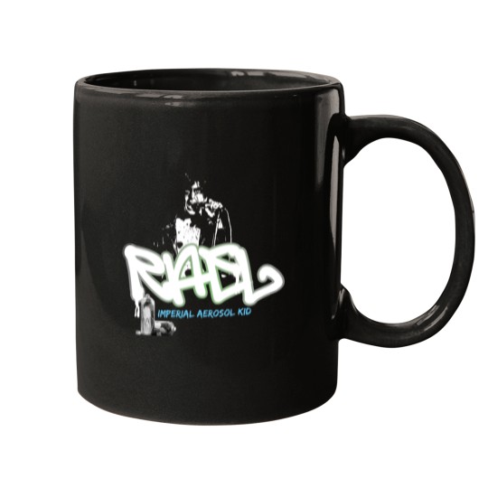 Discover Peter Gabriel RAEL imperial aerosol kid Mugs