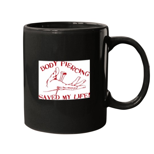 Discover Body piercing saved my life (1) Mugs