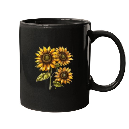 Discover sunflowers Mugs