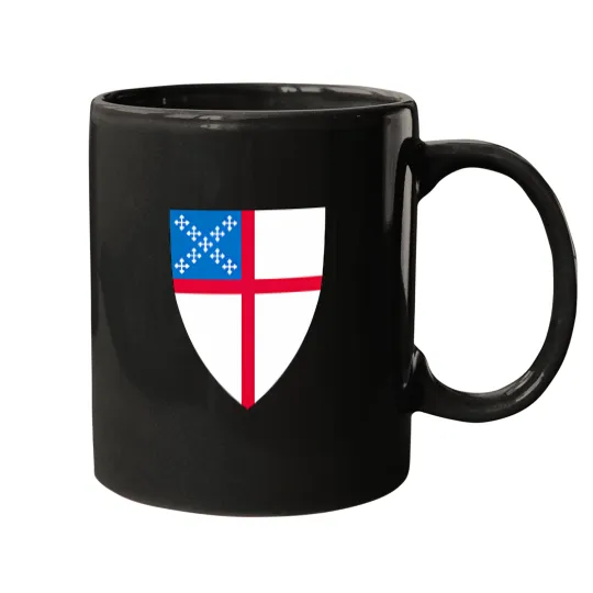 Discover episcopalian episcopal church shield logo Mugs