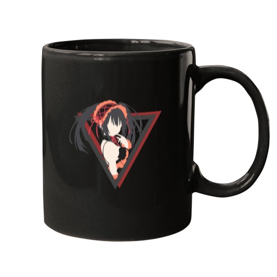 Discover Minimalist Tokisaki Kurumi Mugs