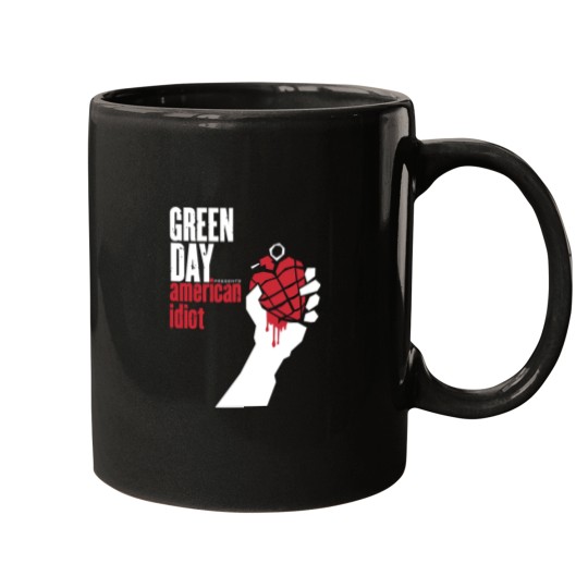 Discover American Idiot Greenday Mugs