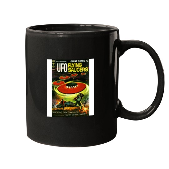 Discover UFO Flying Saucers Mugs